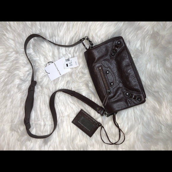 Balenciaga Handbags - Brown Balenciaga Crossbody